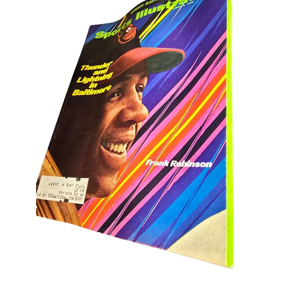 Vintage Sports Illustrated Magazine October 6 1969 Frank Robinson Baseball Cover - Picture 7 of 7